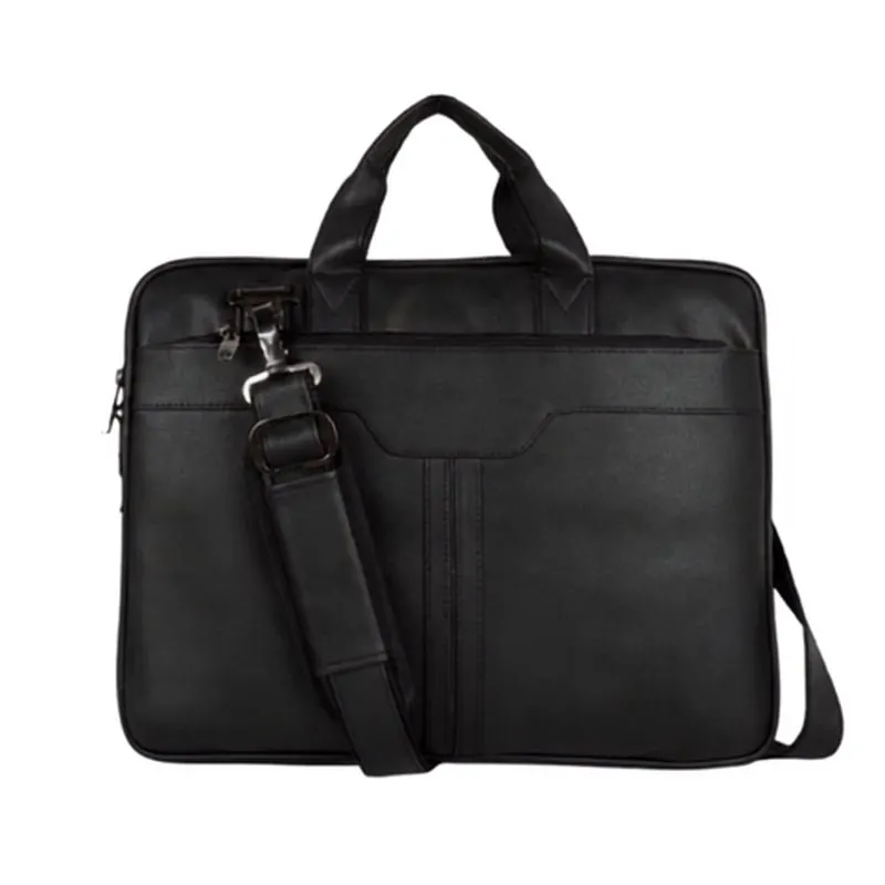 Black Slim Laptop Messenger