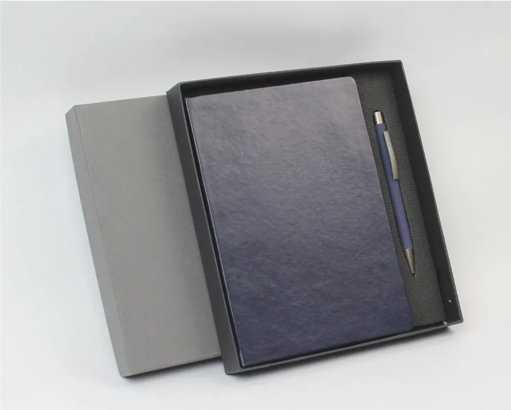 Navy Classic Diary & Pen Set