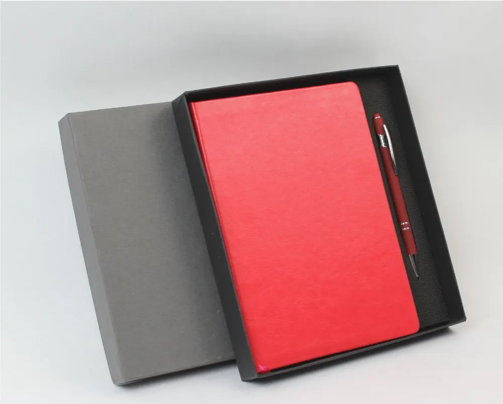 Red Classic Diary & Pen Set