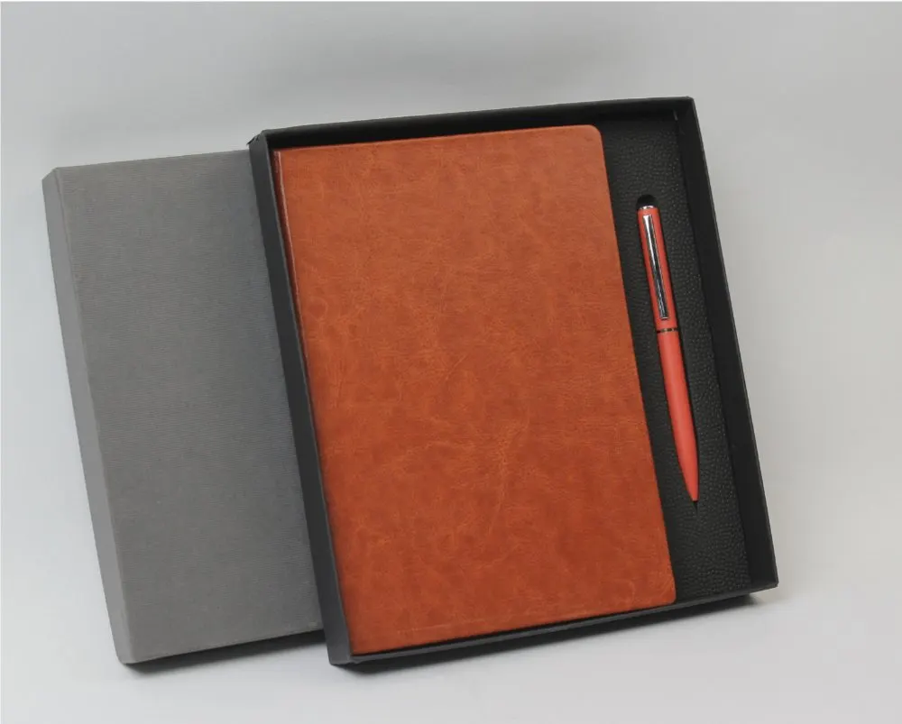 Rust Diary & Pen Set