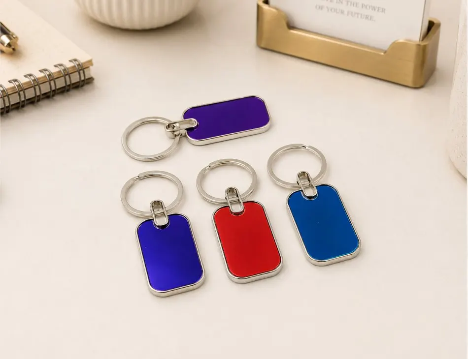 Vibrant Tag Keychain