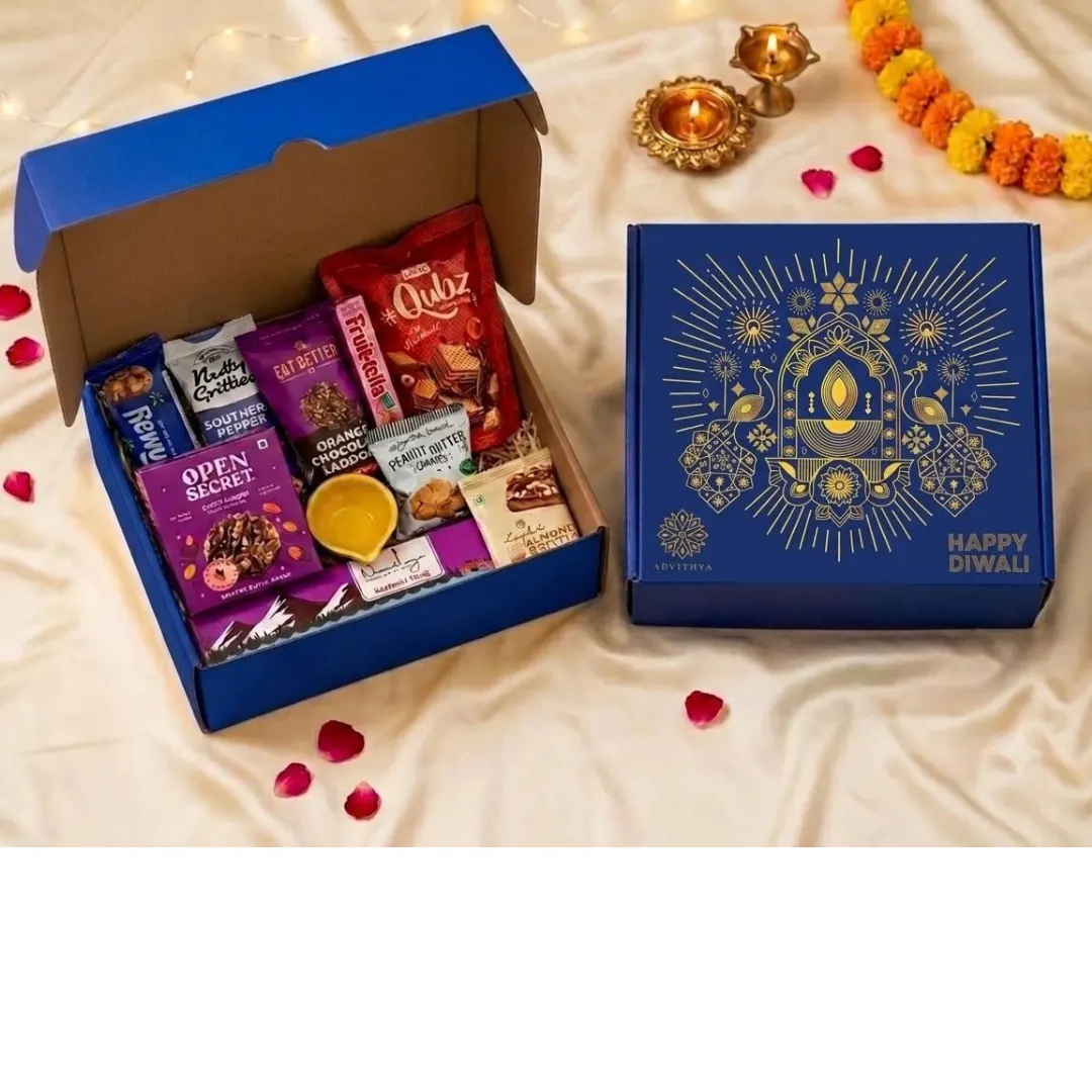 Jewel-Tone Celebration Gift Box