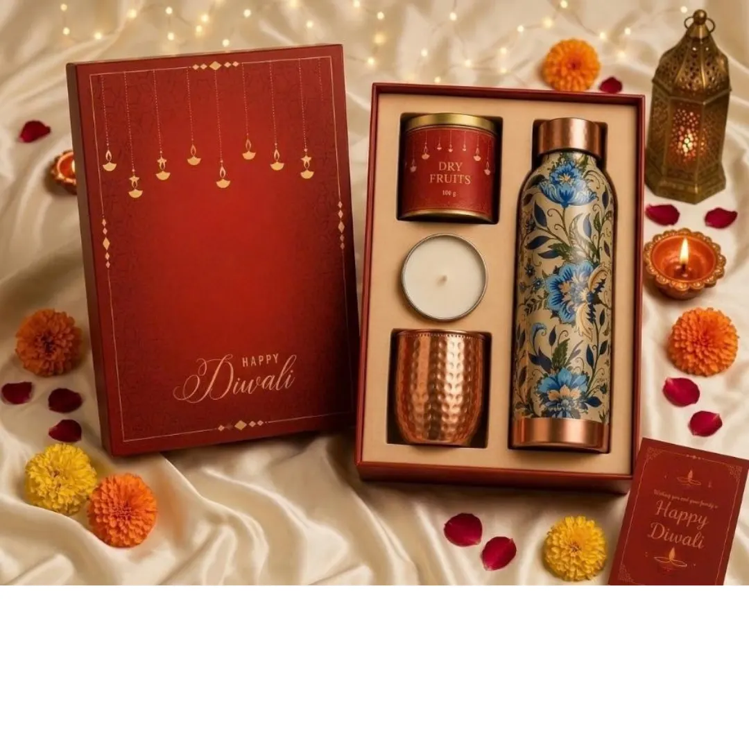 Classic Red Diwali Celebration Box