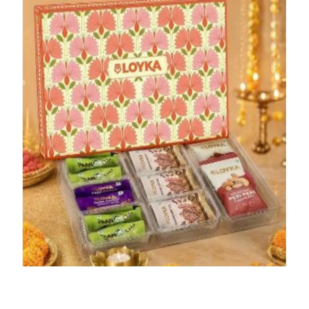 Floral Diwali Snack Hamper