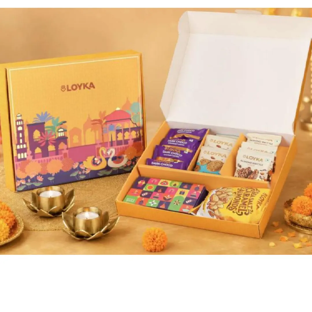 Peach Diwali Celebration Hamper