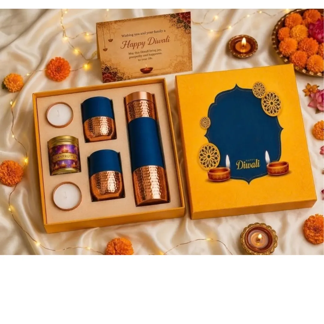 Blue and Gold Festive Gift Set