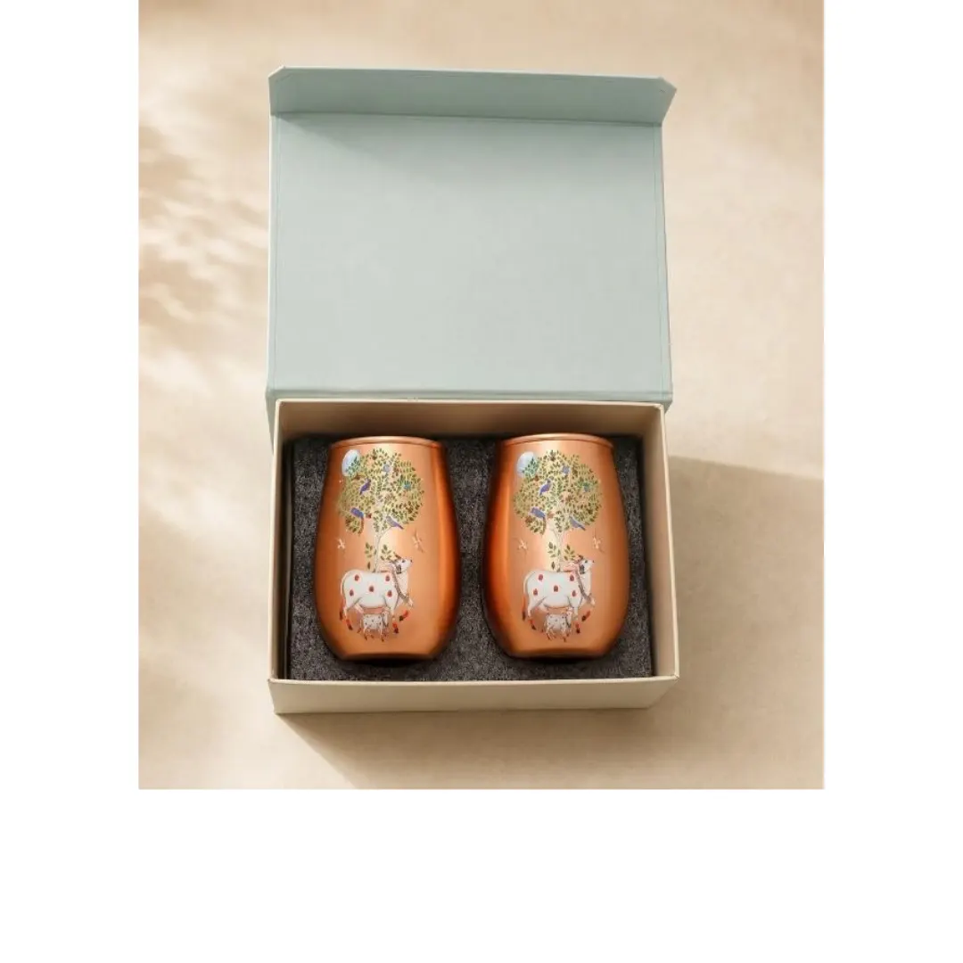 Printed Cup Pair Gift Box