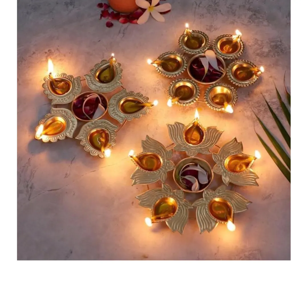 Floating Diya Light Set