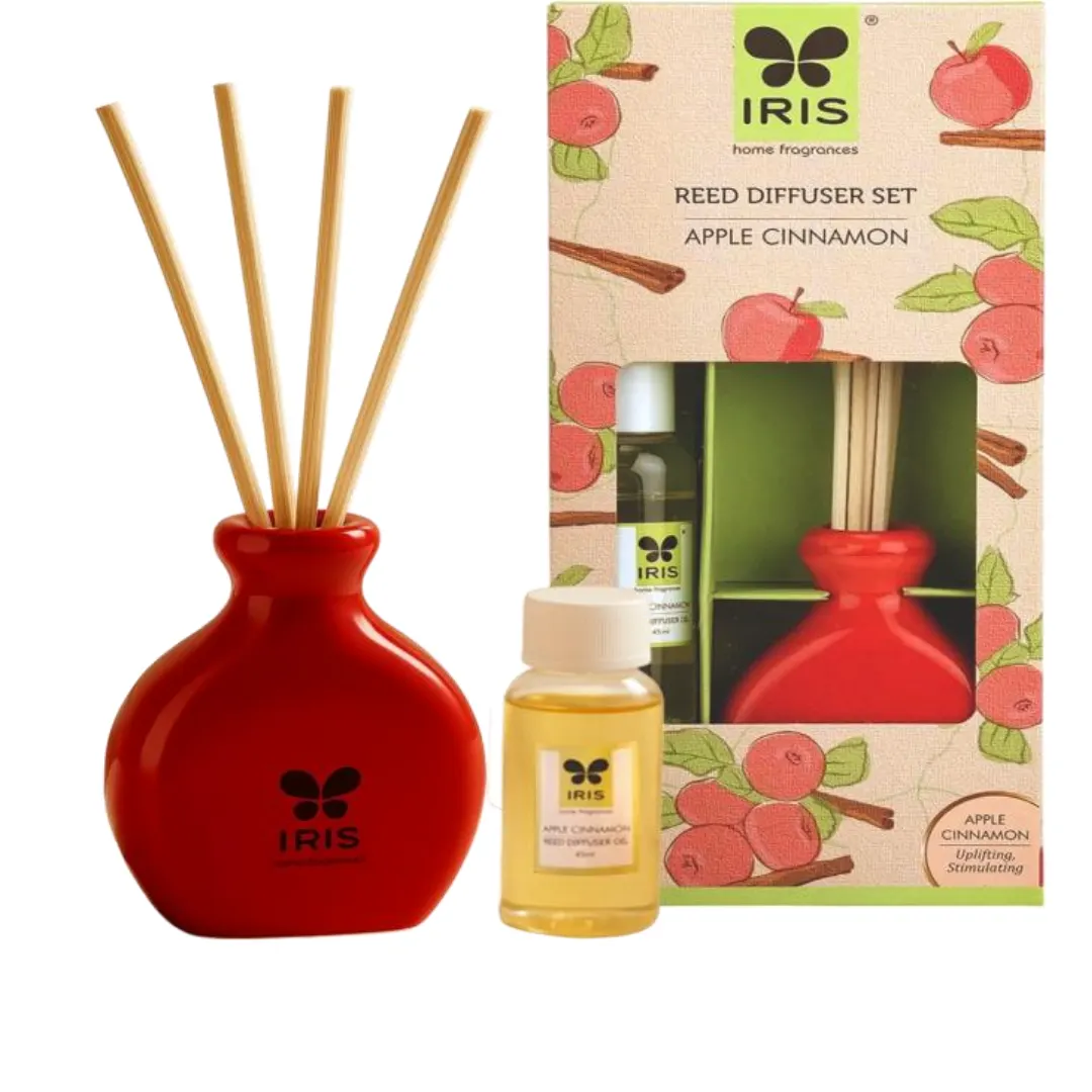 Red Reed Diffuser Gift Set