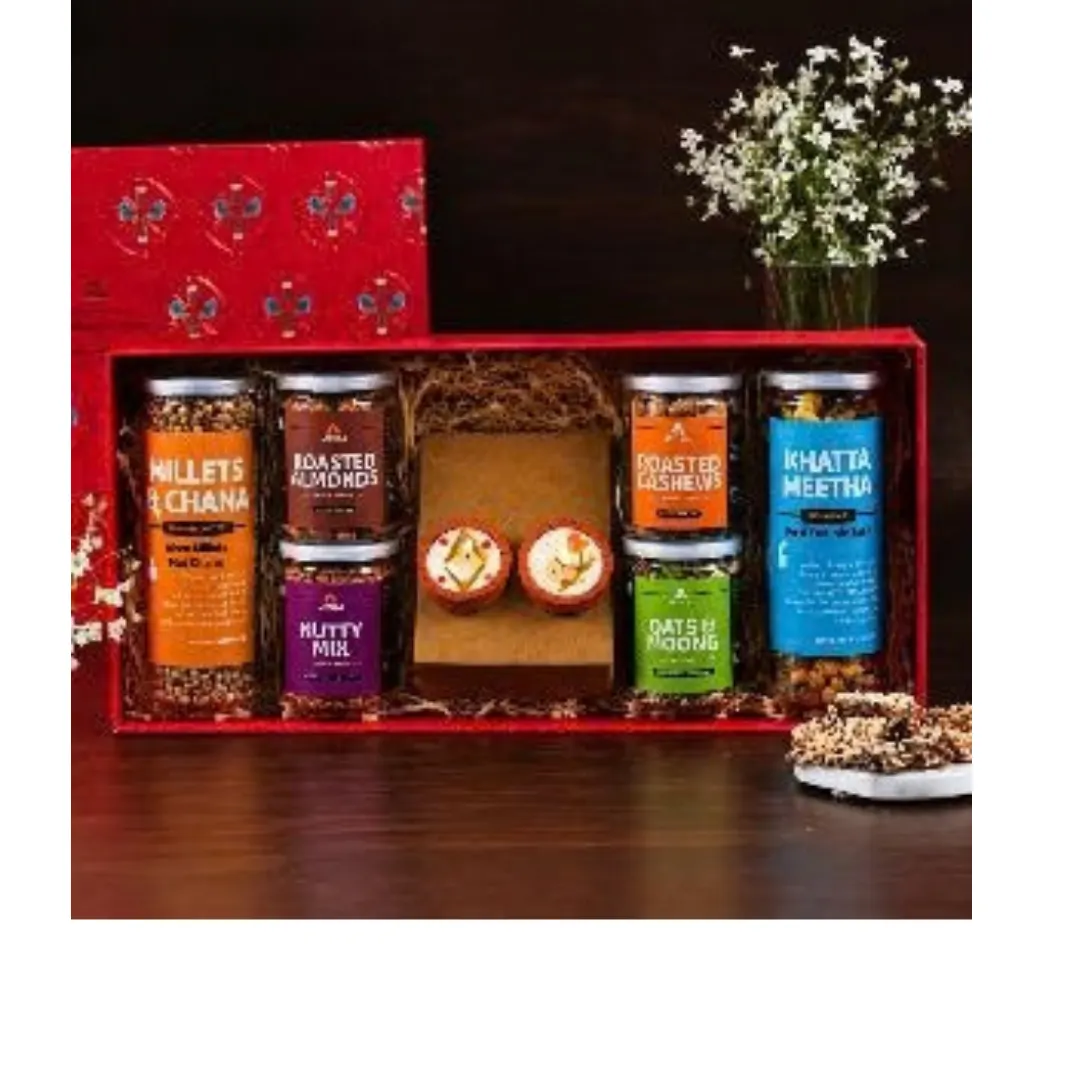 Red Assorted Treats Hamper