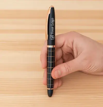 Gold-Trim Roller Pen