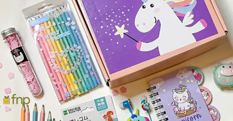 Unicorn Pastel Stationery Box
