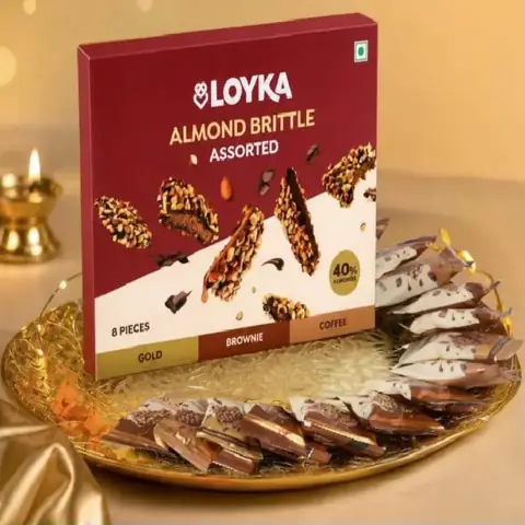 Almond Brittle Festive Pack