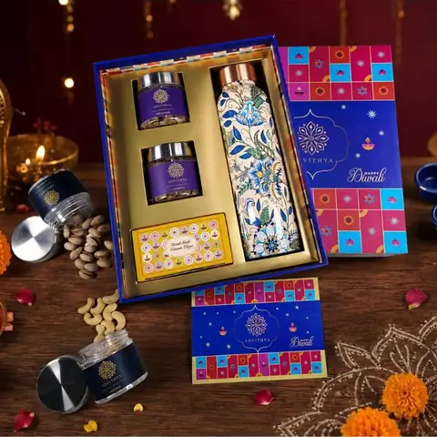 Blue Festive Client Hamper