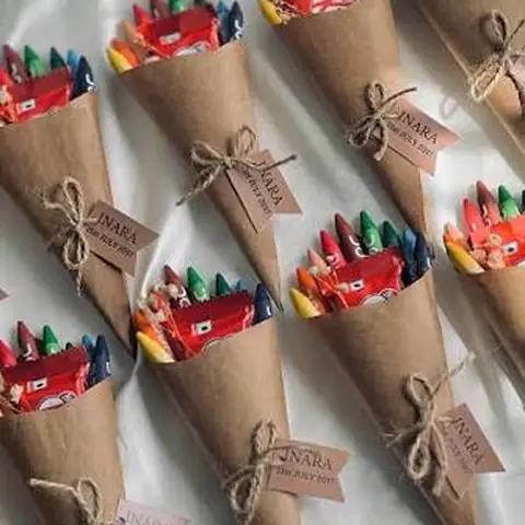 Crayon Cone Return Gifts