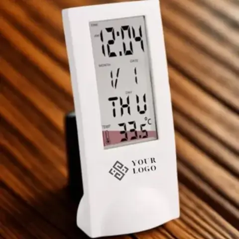 Digital Desk Clock with Temperature