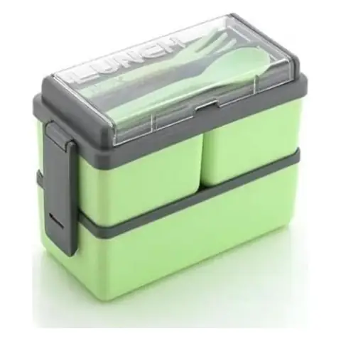 Lime Green Bento Lunch Box