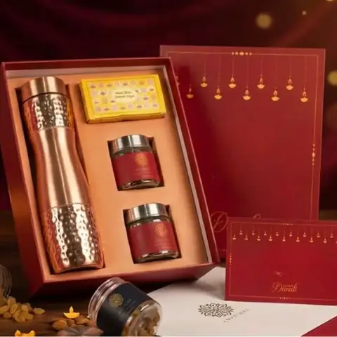 Ruby Red Festive Gift Box
